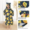 thumbnail image 4 of Cool Ducks ﻿Wearable Blankets Hoodie Oversize Sherpa Wearable Soft Blanket Warm Cozy 3-14 Age, 4 of 7