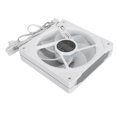 thumbnail image 1 of 120mm ARGB PWM Case Fan, 4pin PWM Silent Computer Fan With Brilliant Color, Noise Reduction, RGB Motherboard Sync, 800 To 2000RPM For PC, 1 of 8