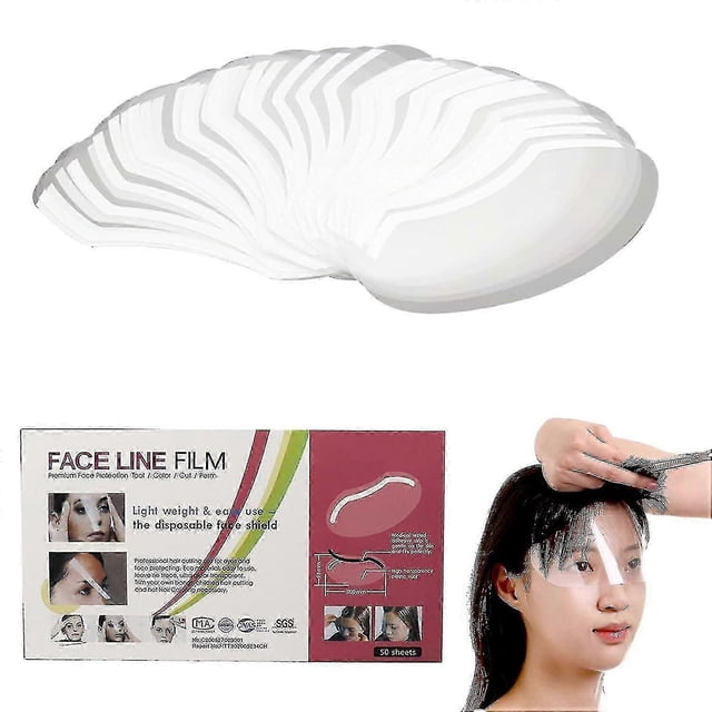 50-pack Shower Mask, Waterproof Eye Mask After Cataract Surgery, Clear Shower Mask For Microblading Shower