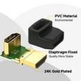 thumbnail image 6 of VCELINK HDMI Right Angle Adapter 90 Degree 270 Degree 3D 4K, 6 of 9
