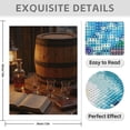 thumbnail image 3 of Diamond Art Kits for Adults - 5d Bourbon Barrel Tabletop Scene Diamond Painting for Adults, Diamond Art for Adults Beginners, Diamond Painting Kits for Adults for Home Wall Decor, 3 of 7