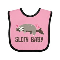 Inktastic Sloth Baby Boys or Girls Baby Bib
