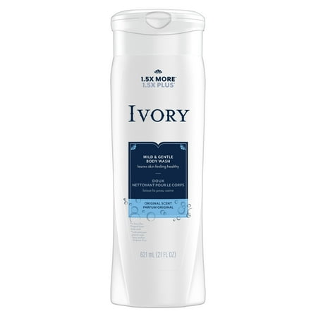 Ivory Mild & Gentle Body Wash, Original Scent, 21oz