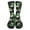 Y5-Green, variant on Textilo Unisex Mid-Calf Socks with Halloween Print Breathable Comfortable Ribbed Cuff Socks for Men and Women,Purple