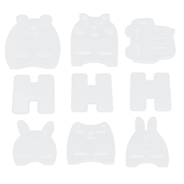 Molde De Silicona Para Soporte De Teléfono Móvil, Juego De Moldes De Silicona Con Soporte Lavable, Portátil Elástico Para Bricolaje Hecho A Mano Cergrey Mobile Phone Holder Silicone Mold Set