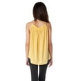 thumbnail image 2 of Ruffled Sleeveless Strap Shoulder Cotton Top, 2 of 3