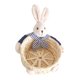 thumbnail image 5 of Cesta de almacenamiento de conejito de Pascua en miniatura, cesta de animales, cesta de regalo de dulces, huevos de caramelo L, 5 of 9