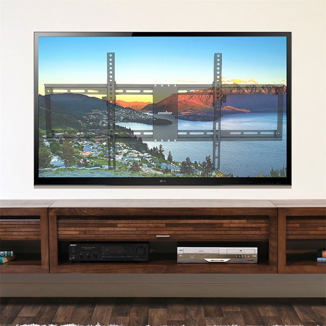 Wisfor 32-85" TV Wall Mount Bracket Tilting for Flat LED LCD TVs,Max VESA 800x400mm, Hold up to 132LBS