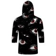 thumbnail image 6 of IAJDKMEK Men's Hoodie Halloween Shirt Tee - 3/4 Sleeve Funny Graphic Pullover, Great for Men's Casual Wear and Party Nights,Black L, 6 of 9