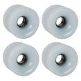 thumbnail image 1 of S SERENABLE 4 Pcs Roues de Planche à Roulettes 78A PU Longboard Cruiser Pièces d'Entretien 70x51mm Gris, 1 of 9