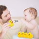 thumbnail image 5 of Juguetes de baño CHAO Pato de goma amarillo Mini pato chirriante paquete de 50, 5 of 5