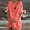 Red, variant on Spring Dresses for Women V Neck Loose Shirt Dress Short Sleeve Mini Dress Casual Solid Color Linen Dress