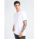 thumbnail image 4 of Remera de Algodón Suave para Hombre Calvin Klein Cuello Redondo Blanca, 4 of 7