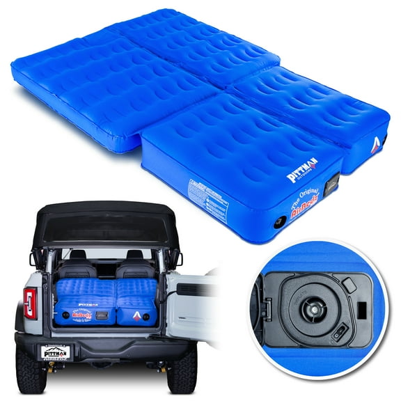 AirBedz by Pittman Outdoors - Bronco 2-Piece Rear Seats Down Air Mattress with Built-in Pump