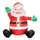 thumbnail image 2 of Papá Noel Inflable Macarena 4 Pies con Luces LED Para Patio Trasero, 2 of 8