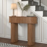 Console Table with Storage, Hallway Entryway Table, Narrow Long Sofa Entryway Table