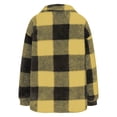 thumbnail image 3 of Flannel Shirt for Women Plaid Jackets Coat Long Sleeve Oversized Shacket Trendy Causal Fall Winter Clothes, 3 of 5
