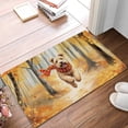 thumbnail image 2 of Welcome Fall Soft Coated Wheaten Terrier Strolling Through the Autumn Maple Forest Doormat Wheatie Dog Lover Indoor Outdoor Welcome Mat - 12012, 2 of 5