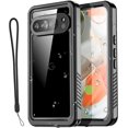 thumbnail image 1 of KOMI for Google Pixel 9 Case Waterproof, Clear Water Proof Shockproof Dustproof Snowproof Full Body Rugged Transparent Underwater Phone Case for Google Pixel 9 Pro Built-in Screen Protector, 1 of 5