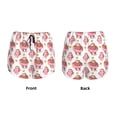thumbnail image 5 of Lsque Sloth with Donuts1 Printed Women's Running Shorts with Liner Pockets,Elastic Quick Dry Workout Athletic Gym Yoga Shorts,Womens High Waist Shorts-Large, 5 of 9