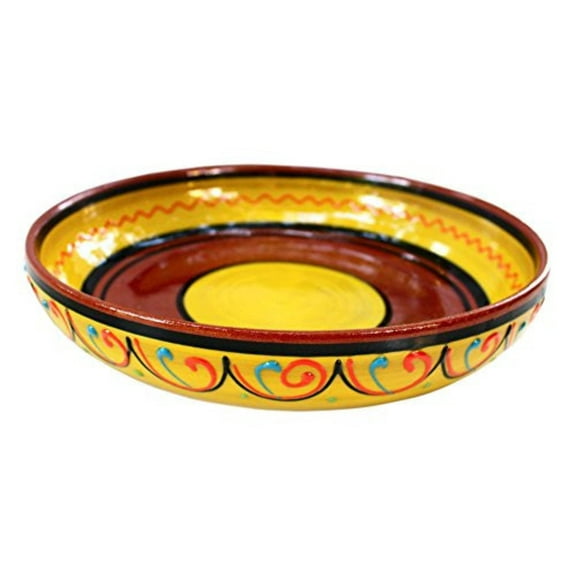 Terracotta Yellow, Serving Dish - Hand Painted From Spain