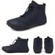 thumbnail image 2 of Zapatos Cálidos Algodón Zapatos Senderismo Al Aire Libre Impermeables Felpa A Prueba Viento (45 Azul), 2 of 9
