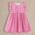 thumbnail image 2 of XXWXYD Girls Floral Print Fairy Dress Summer Casual Wear, Soft Cotton Baby Girl Dress with Ruffled Sleeves, Cute Toddler Dresses for Outdoor Play & Daily Outfits, 2 of 8