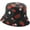 Apple-red, variant on CoCopeaunts Summer Cotton Bucket Hat Women Men Bob Outdoor Hip Hop Caps Reversible Foldable Fisherman Hat Casual Travel Gorros Panama