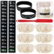 thumbnail image 1 of 6/7Pcs Sourdough Starter Jar Covers Elastic Cloth Sourdough Fermentation Jar Lid Cover Breathable Jar Cover for Kitchen Baking, 1 of 5
