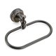 thumbnail image 3 of Anillo de toalla de cobre Oval Toalla gancho moderno colgante de pared (negro) Afortunado Sencillez, 3 of 5