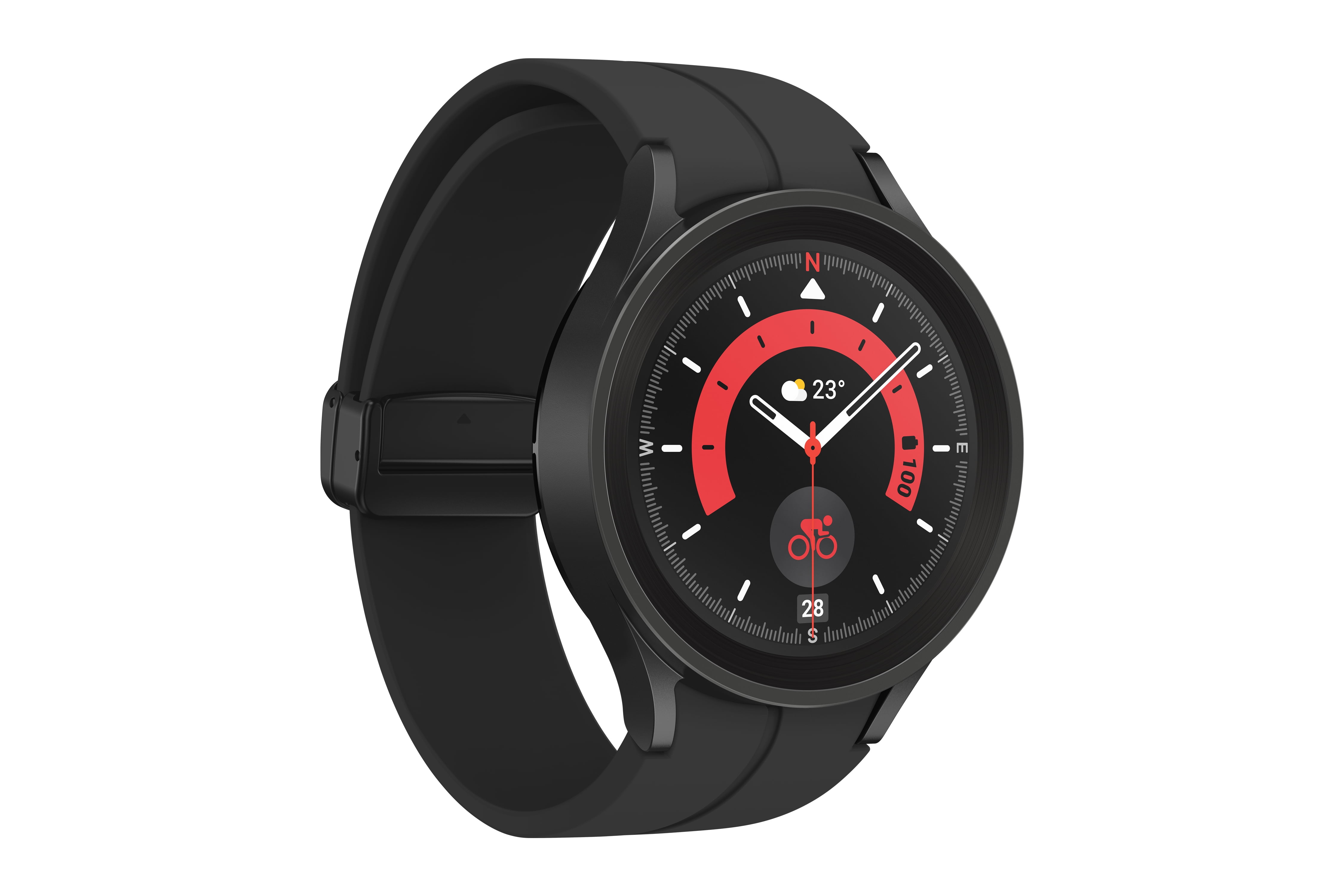 Samsung Galaxy Watch5 Pro 45mm Bluetooth - Black Titanium
