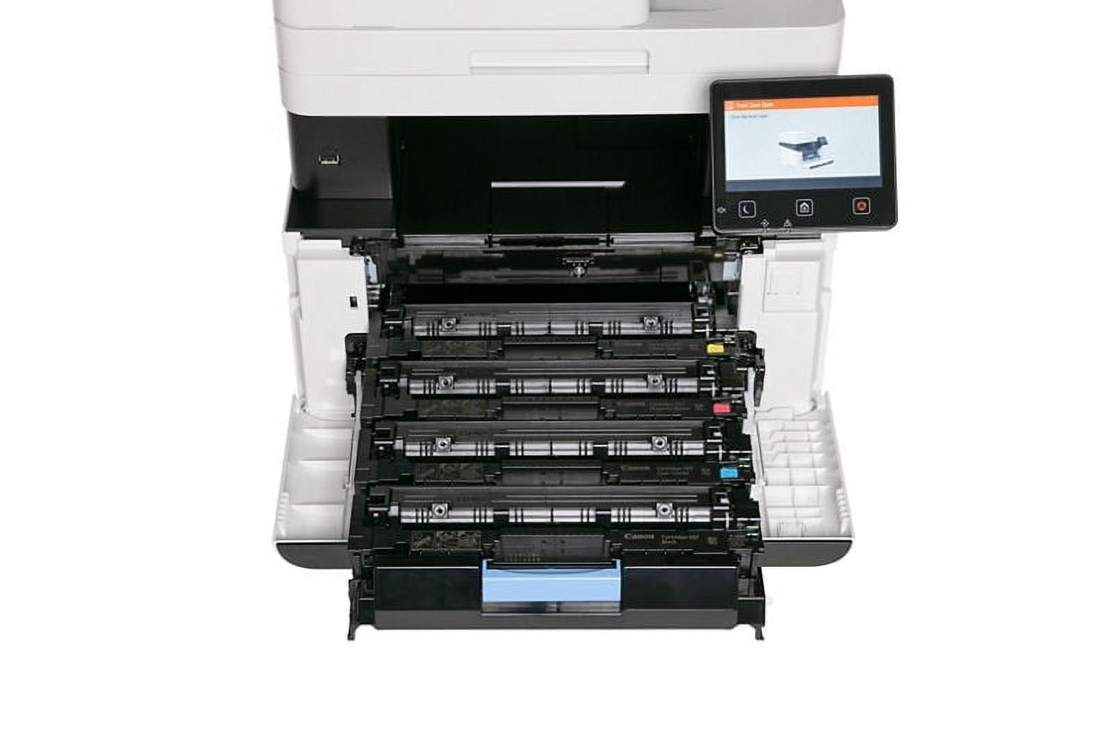 Canon MF654CDW - Laser Color All In One, Wireless, Mobile Ready Duplex Laser Printer (Manufacturer reconditioned, 1 year warranty from Canon, compatible high yield Toner cartridge 3,130 pages)