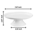 thumbnail image 2 of Grupo Mirandinha Round Acrylic Cake Stand, White, Durable and Versatile, Ideal for Serving Desserts, 2 of 4