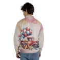 thumbnail image 5 of Vintage Patriotic Golden Retriever 4th of July Independence Memorial Day All Over Print 3D Baseball Jacket Goldens Dog Lover Gifts Idea Bomber Jacket Softball - 01006, 5 of 6