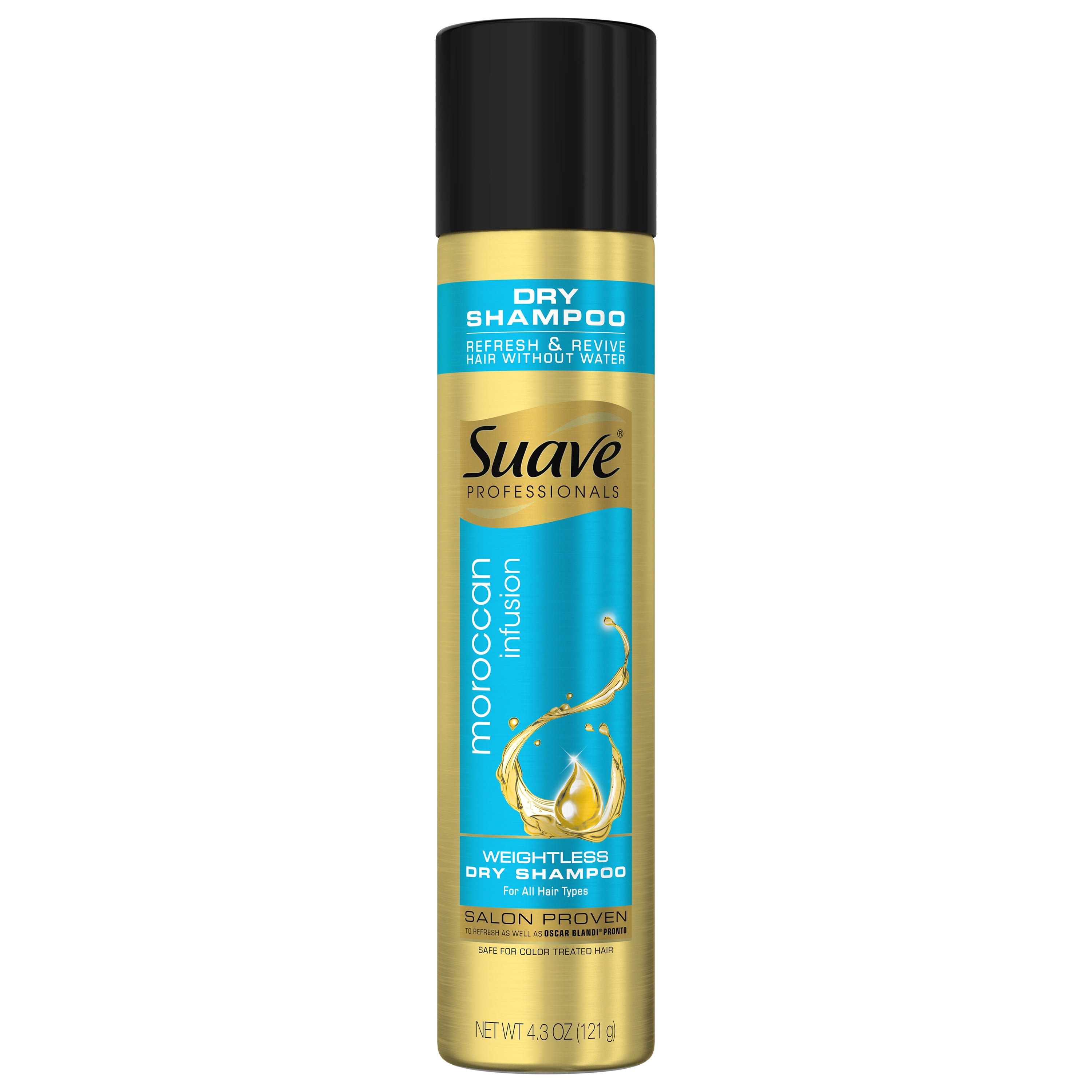 Suave Professionals Moroccan Infusion Weightless Dry Shampoo, 4.3 oz