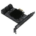 thumbnail image 4 of Carte de Contrôleur Serial ATA, Mode IDE/AHCI Carte Serial ATA PCI E Carte Serial ATA 3.0 pour Win Vista pour Linux, 4 of 7