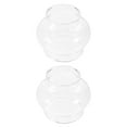 thumbnail image 4 of ULTNICE Replacement For Old Oil Lamp 2pcs Glass Chimney Lamp Shades Kerosene Lantern Globe, 4 of 8