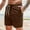 Brown Athletic Shorts, variant on HOOMEUMY Men's Summer Corduroy Shorts Straight Fit Elastic Waist Beach Shorts with Pockets Solid Color Drawstring Lounge Shorts Green XXXL