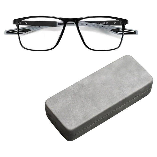 Anteojos de lectura Yuyangstore Bloqueo de luz azul Unisex Negro Gris 200 degree