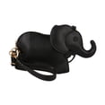 thumbnail image 2 of Bolso de forma de forma de bolso de regalo divertido para viajar en verano de compras de verano Negro, 2 of 10