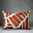 thumbnail image 3 of Creative Products Terra Cotta Distressed Abstract Rectangles 14x20 Indoor / Outdoor Pillow, 3 of 3