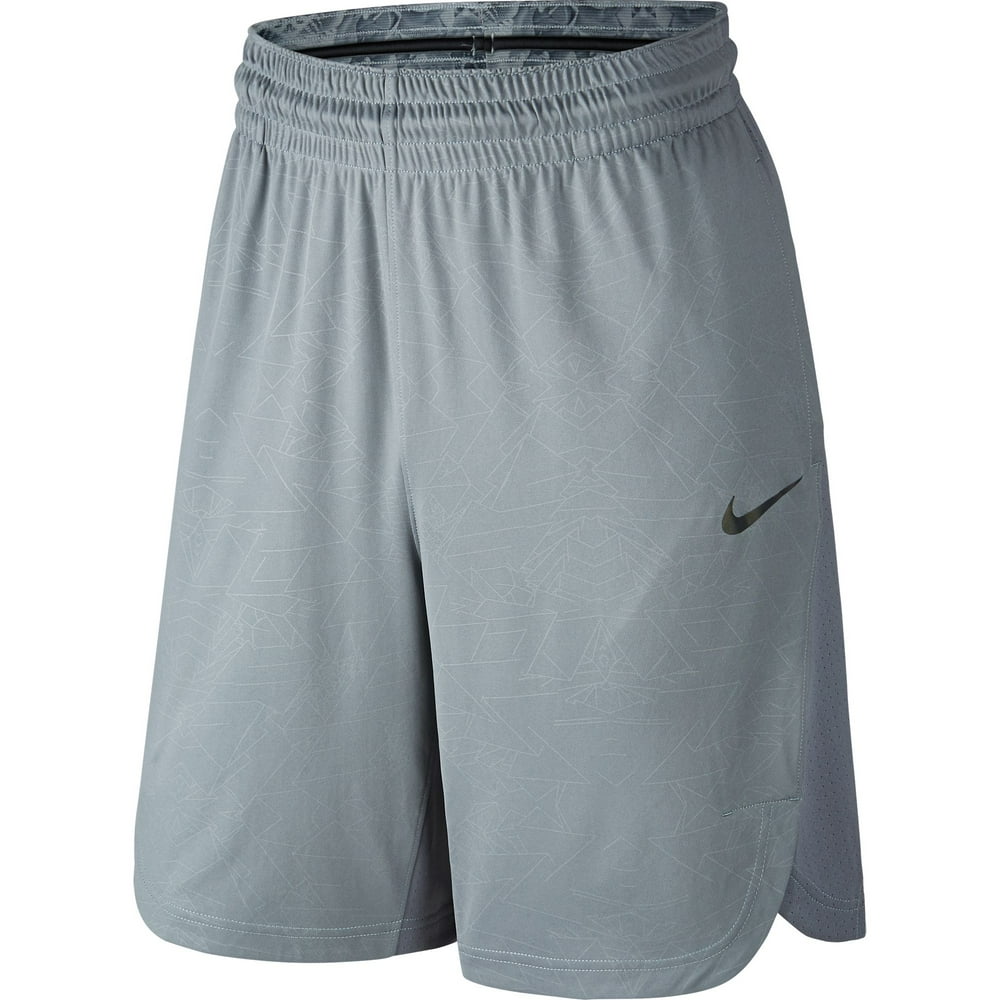 gray nike basketball shorts