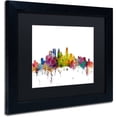 thumbnail image 2 of Minneapolis Minnesota Skyline' Canvas Art by Michael Tompsett, Black Matte, Black Frame, 2 of 4