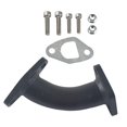 thumbnail image 1 of Colector de entrada de tubo de admisión Racing Performance negro para Coleman Powersports CT200U BT200X CT200u-ex 212cc 196cc/6.5HP Go Kart y Mini bicicleta de gasolina para Honda GX160 GX200, 1 of 5