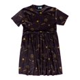 thumbnail image 1 of Labyrinth Robe Smock en Velours Céleste pour Femmes, 1 of 4