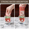 thumbnail image 6 of 4 Pcs Pioneer Flower Floral Print Pattern Kitchen Towels, Funny Microfiber Dish Towel Set, 18" X 26" Tea Towels, 6 of 6