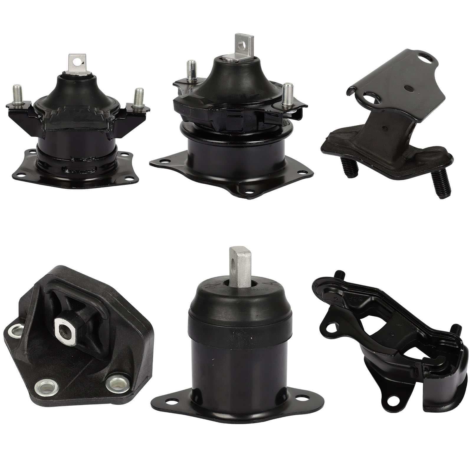 ECCPP Engine Motor Mount and Transmission Mount Fit For Honda Accord LX EX SE 2003 2004 2005 2006 2007 V6 3.0L Gas, Automatic Transmission A4527HY A4526HY A4525 A4544 A4517 A4524 A4566