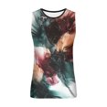 thumbnail image 3 of Penkiiy Men's Tank Tops 3D Marble Printed Graphic Sleeveless Muscle Tank Tops Mens Shirt for Workout Gym Jogging L Army Green, 3 of 4