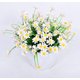 thumbnail image 4 of 1 paquete de margaritas artificiales para exteriores, arbustos resistentes a los rayos UV, plantas colgantes para jardín, porche, hogar, boda, decoración de granja, 4 of 5