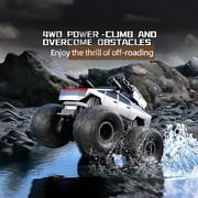 HNH 1:16 Waterproof Monster Truck, Amphibious RC Cars 4WD Remote Control Car Trucks, All Terrain Off-Road Pickup Cybertruck Toy for 6-15 Year Old Boys Girls Kids Gifts